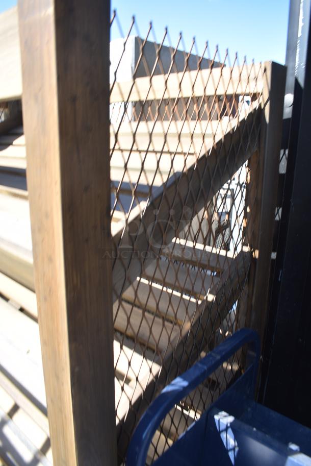 Shelving Display Unit on Commercial Casters. - Image 4 of 5