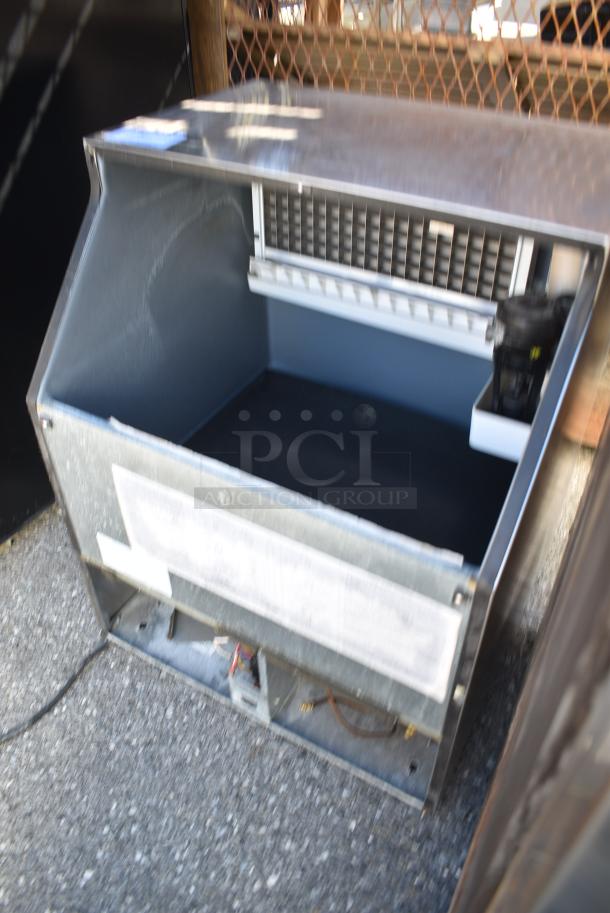 Manitowoc QD0212A Stainless Steel Commercial Undercounter Self Contained Ice Machine. Missing Parts. 115 Volts, 1 Phase. - Image 3 of 7