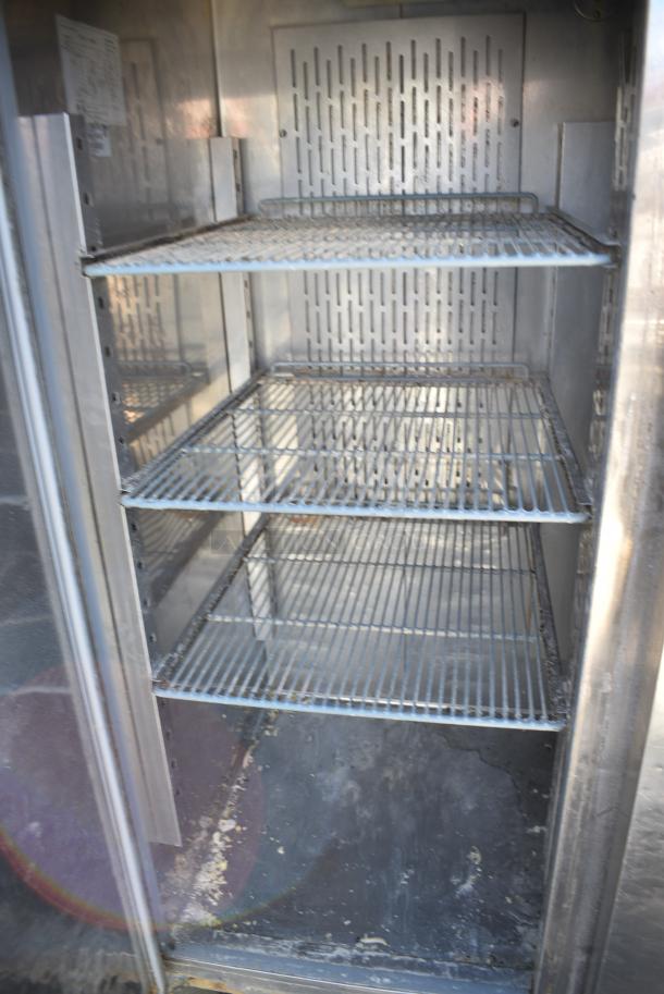 Kelvinator KCBM48R Stainless Steel Commercial 2 Door Reach In Cooler w/ Poly Coated Racks. 115 Volts, 1 Phase. - Image 4 of 8