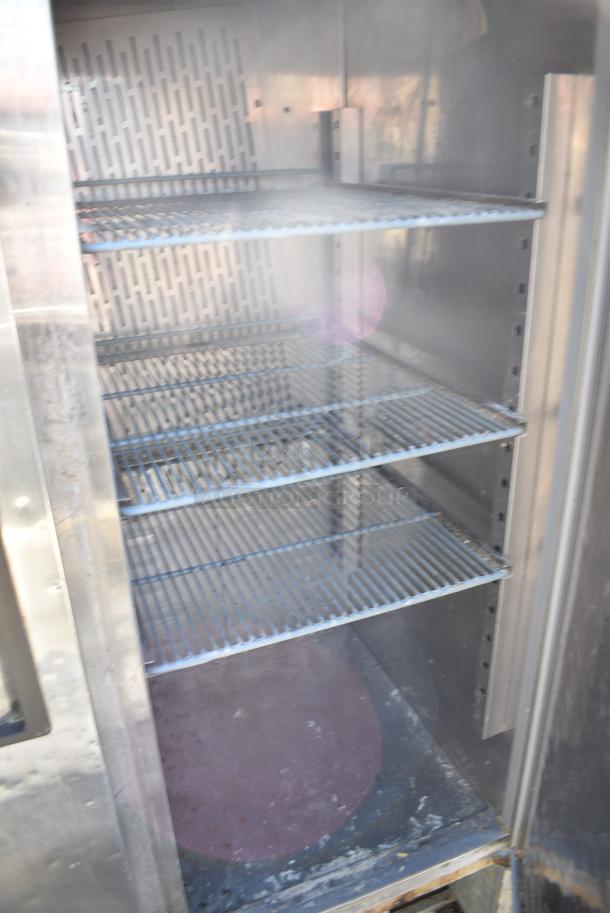 Kelvinator KCBM48R Stainless Steel Commercial 2 Door Reach In Cooler w/ Poly Coated Racks. 115 Volts, 1 Phase. - Image 5 of 8