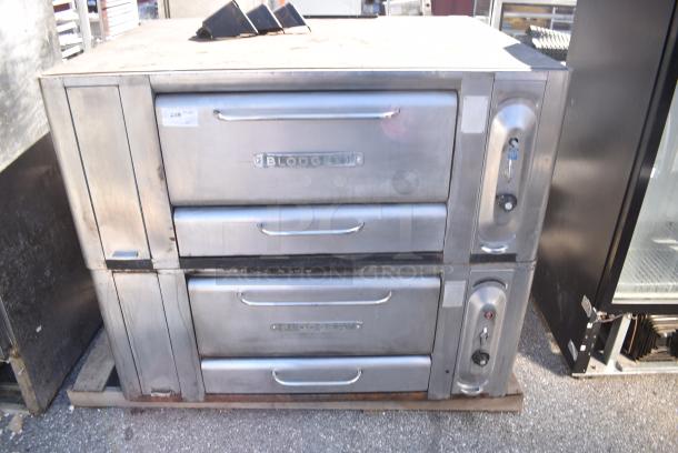 2 Blodgett Stainless Steel Commercial Gas Powered Single Deck Pizza Oven w/ Cooking Stones. 2 Times Your Bid! - Image 1 of 10