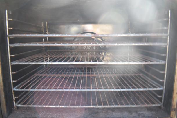 2 Blodgett Stainless Steel Commercial Electric Powered Full Size Convection Oven w/ Solid Doors, Metal Ovens and Thermostatic Controls. 2 Times Your Bid! - Image 5 of 9