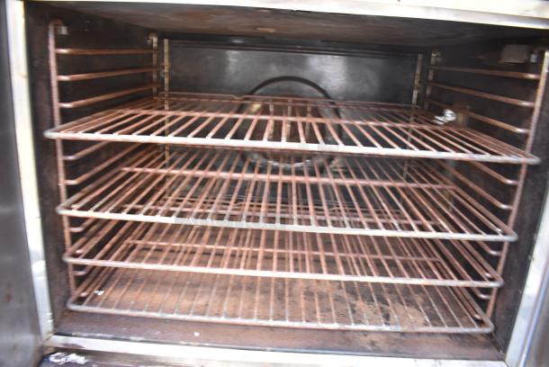 2 Blodgett Stainless Steel Commercial Electric Powered Full Size Convection Oven w/ Solid Doors, Metal Ovens and Thermostatic Controls. 2 Times Your Bid! - Image 6 of 9