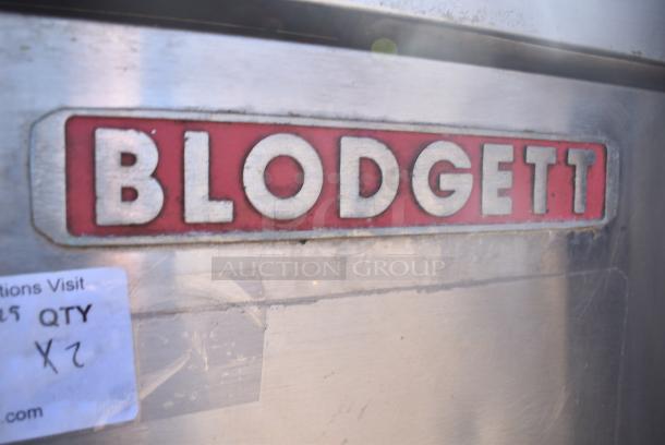 2 Blodgett Stainless Steel Commercial Electric Powered Full Size Convection Oven w/ Solid Doors, Metal Ovens and Thermostatic Controls. 2 Times Your Bid! - Image 7 of 9