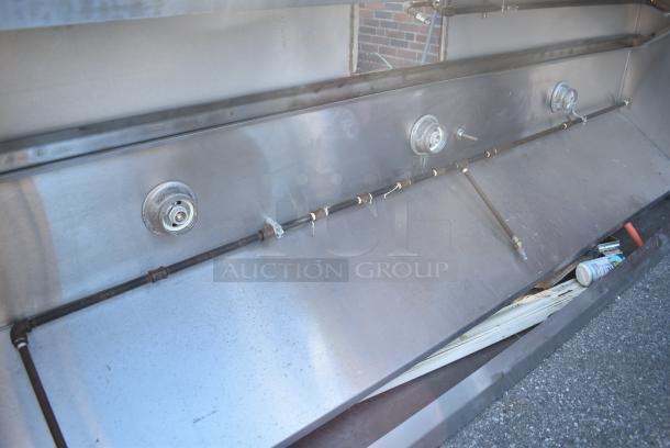 12' Hoodmart HM-H-BMUA Stainless Steel Commercial Grease Hood. - Image 3 of 8