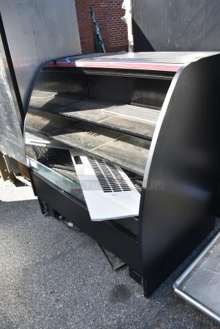 Structural Concepts HMO5153R Metal Commercial Open Grab N Go Merchandiser. 120 Volts, 1 Phase.