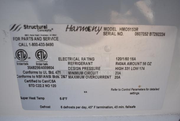 Structural Concepts HMO5153R Metal Commercial Open Grab N Go Merchandiser. 120 Volts, 1 Phase. - Image 6 of 7
