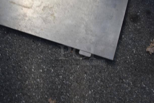 2 Metal Items; Shelf and Panel. 2 Times Your Bid! - Image 4 of 4