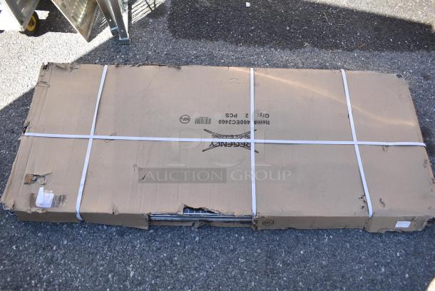 Box of 2 BRAND NEW IN BOX! Regency 460EC2460 24" x 60" NSF Chrome Wire Shelf - Image 2 of 5