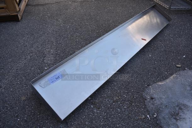 Metal Wall Mount Shelf. - Image 2 of 4