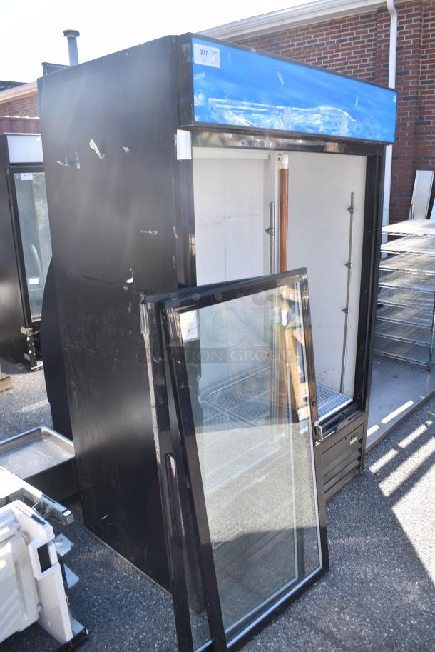 Spartan SGM-53R Metal Commercial 2 Door Reach In Cooler Merchandiser. Doors Need To Be Set Up. 115 Volts, 1 Phase. - Image 2 of 6