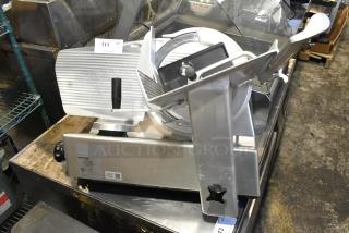 Bizerba SE12D Metal Commercial Countertop Meat Slicer. 115 Volts, 1 Phase. Tested and Working!