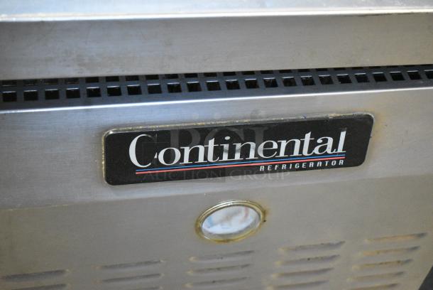 Continental Stainless Steel Commercial 2 Drawer Chef Base on Commercial Casters. 115 Volts, 1 Phase. Tested and Working! - Image 2 of 8
