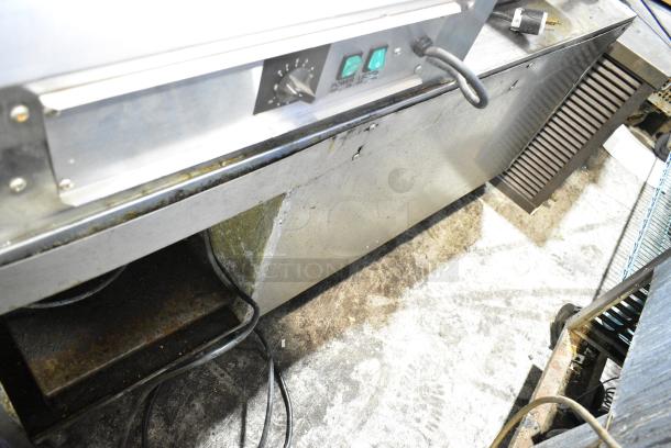 Continental Stainless Steel Commercial 2 Drawer Chef Base on Commercial Casters. 115 Volts, 1 Phase. Tested and Working! - Image 7 of 8