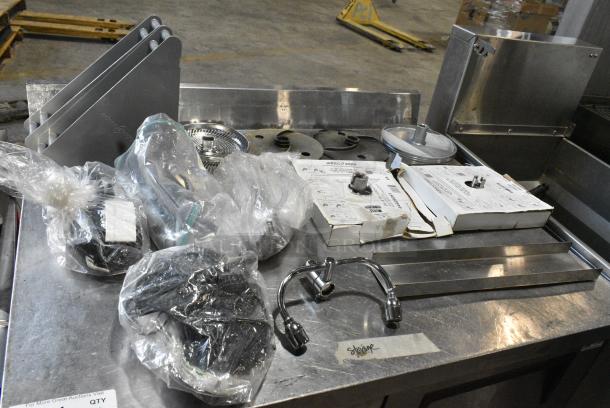 23 Various Food Processor Blades / Screen Dicers w/ 1 Blade Rack. 23 Times Your Bid! - Image 6 of 8