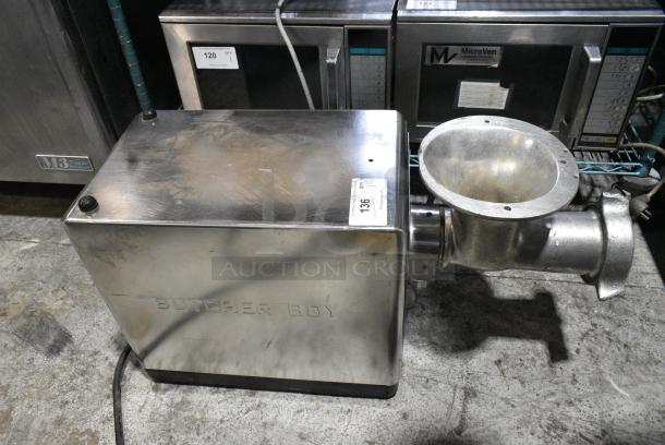 Butcher Boy Stainless Steel Commercial Meat Grinder. Cannot Test Due To Plug Style - Image 2 of 13