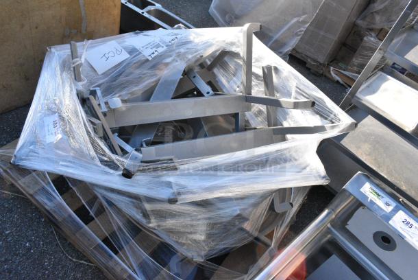 ALL ONE MONEY! PALLET LOT of Various Metal Table Bases. - Image 3 of 4