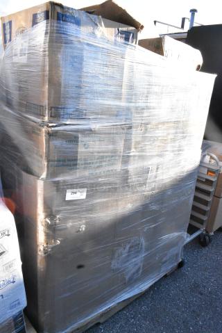 30 BRAND NEW! Boxes Including Dart 16J16 16 oz. White Customizable Foam Cup - 1000/Case, 395RP10C EcoChoice Compostable No PFAS Added Bamboo / Bagasse 10" Plate 3 Compartment - 500/Case, 301C57PST1 Dart C57PST1 ClearSeal Hinged Lid Plastic Container 6" x 5 13/16" x 3" - 500/Case. 30 Times Your Bid!