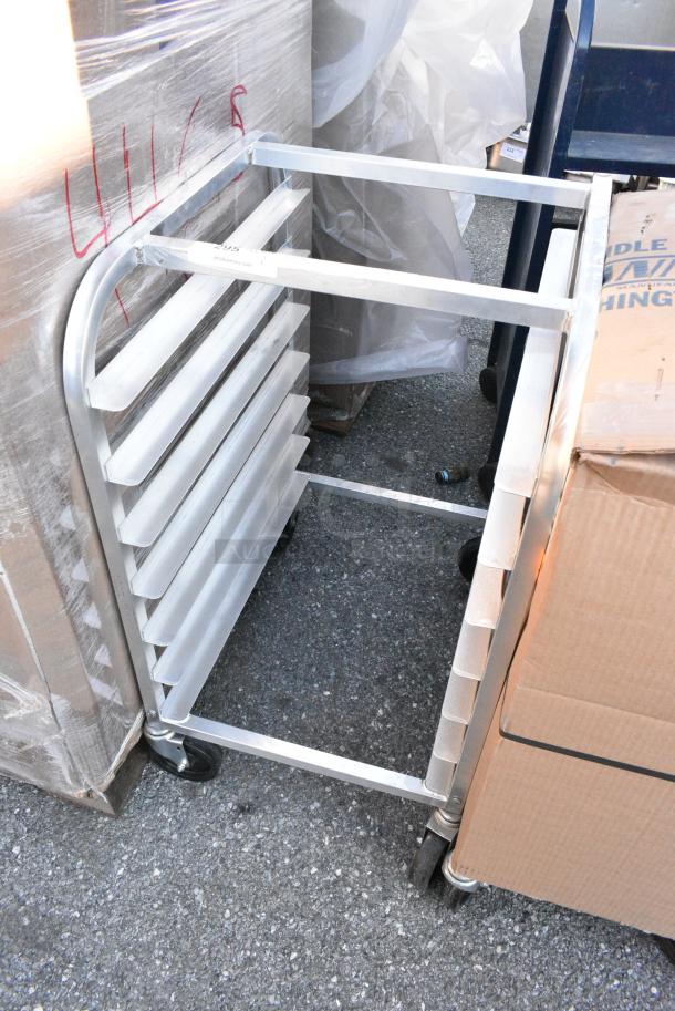 Metal Commercial Pan Transport Rack on Commercial Casters. - Image 2 of 6