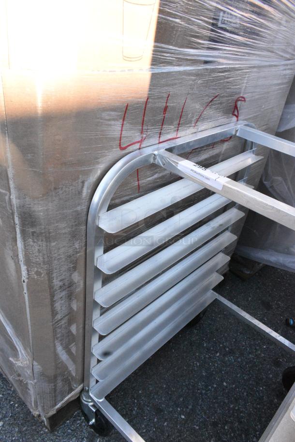 Metal Commercial Pan Transport Rack on Commercial Casters. - Image 5 of 6