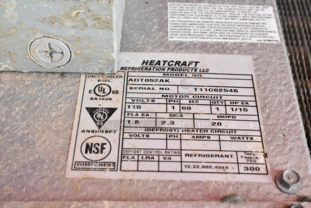 Bohn ADT052AK Metal Commercial Evaporator Fan. 115 Volts, 1 Phase. - Image 5 of 5