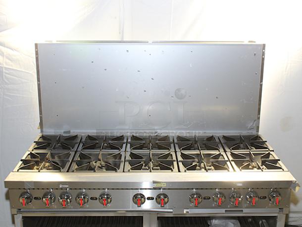 BRAND NEW! OUT OF ORIGINAL PACKAGING! Koolmore KM-CR60-NG 60 in. Commercial 10 Burner Natural Gas Range in Stainless-Steel. S/N: 24040184 - Image 9 of 9