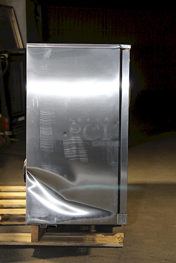BRAND NEW SCRATCH & DENT! Koolmore BC-3DSW-SS 53 in. Three-Door Back Bar Refrigerator - 11 Cu Ft. Unit is dented (see photos). - Image 6 of 14