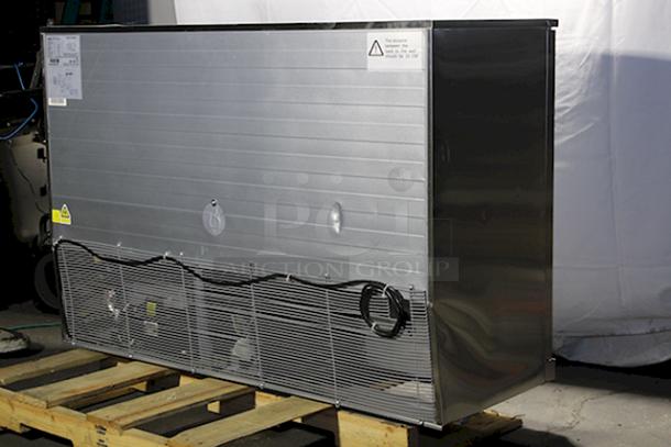 BRAND NEW SCRATCH & DENT! Koolmore BC-3DSW-SS 53 in. Three-Door Back Bar Refrigerator - 11 Cu Ft. Unit is dented (see photos). - Image 8 of 14