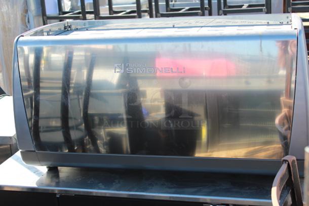 LIGHTLY USED! Nuova Simonelli Aurelia Group 3 Volumetric Espresso Machine, High Productivity & Consistency. Includes everything needed to operate and serve. In working order. - Image 10 of 11