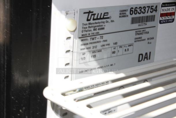 True TWT-72 72 3/8" Worktop Refrigerator with 3 9/16" Backsplash, 115v. Tested. In Working Order. - Image 7 of 7