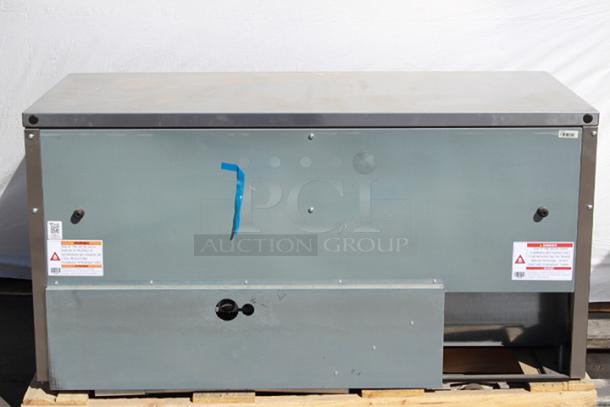 BRAND NEW SCRATCH & DENT! True TUC-60-HC 60 3/8" Undercounter Refrigerator, 115v.  Power Cord Needs To Be Replaced. Floor of Unit Is Dented (see photos). - Image 3 of 9