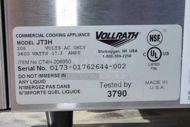 BRAND NEW SCRATCH & DENT! Vollrath JT3H Conveyor Toaster with 1 1/2"-3" Opening, 950 Slices Per Hour. S/N: 0173-01762644-002 - Image 5 of 7