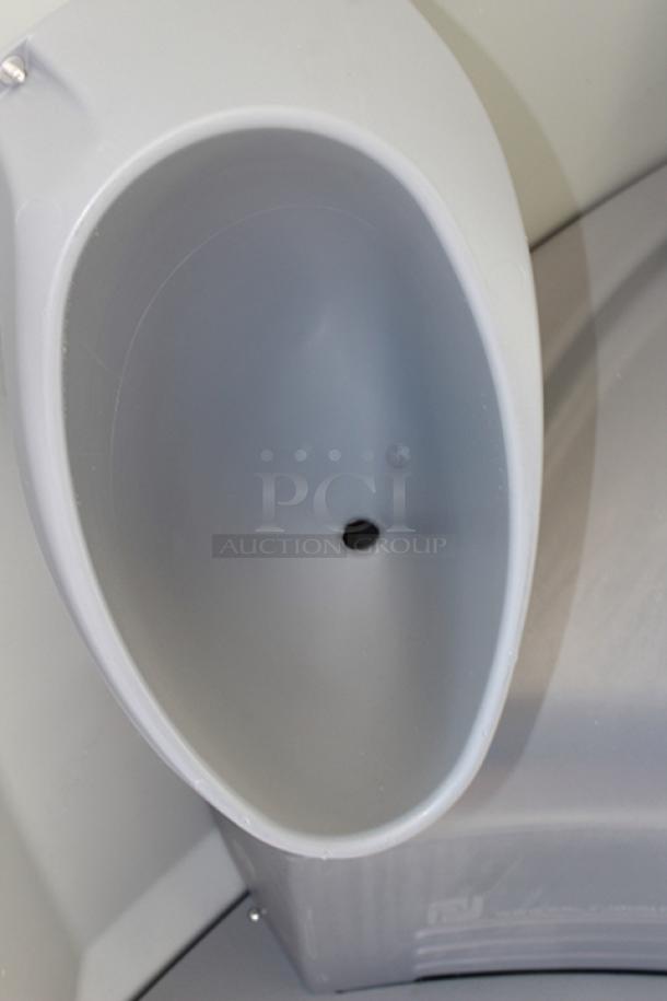 BRAND NEW, NEVER USED! PolyJohn FS3-1007 Fleet Light Gray Premium Portable Restroom - Assembled 13-MAY-2024. VERY MINOR SCUFFING (see photos)!! - Image 3 of 11