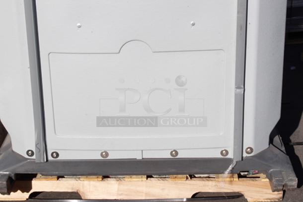 BRAND NEW, NEVER USED! PolyJohn FS3-1007 Fleet Light Gray Premium Portable Restroom - Assembled 13-MAY-2024. VERY MINOR SCUFFING (see photos)!! - Image 9 of 11