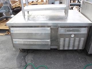 REFRIGERATED! 48" 2 Drawer Chef Base. In Working Order.