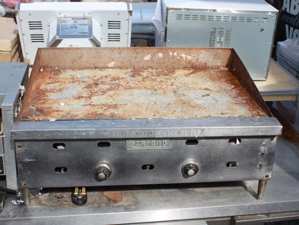 ALL FOR ONE! Continetal Chef Base, Vollrath Conveyor Toast AND Garland 24" Heavy - Duty Gas Counter Valve-Control Griddles. ALL IN WORKING ORDER!! - Image 4 of 6