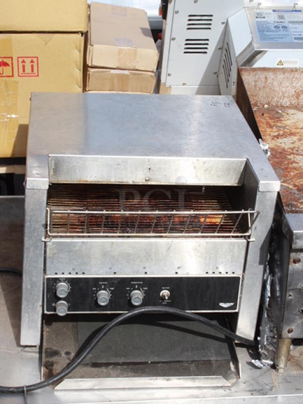 ALL FOR ONE! Continetal Chef Base, Vollrath Conveyor Toast AND Garland 24" Heavy - Duty Gas Counter Valve-Control Griddles. ALL IN WORKING ORDER!! - Image 5 of 6
