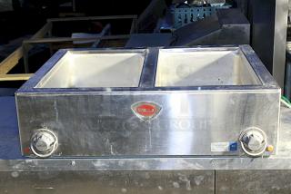 Wells (2) Well Countertop Food Warmer.