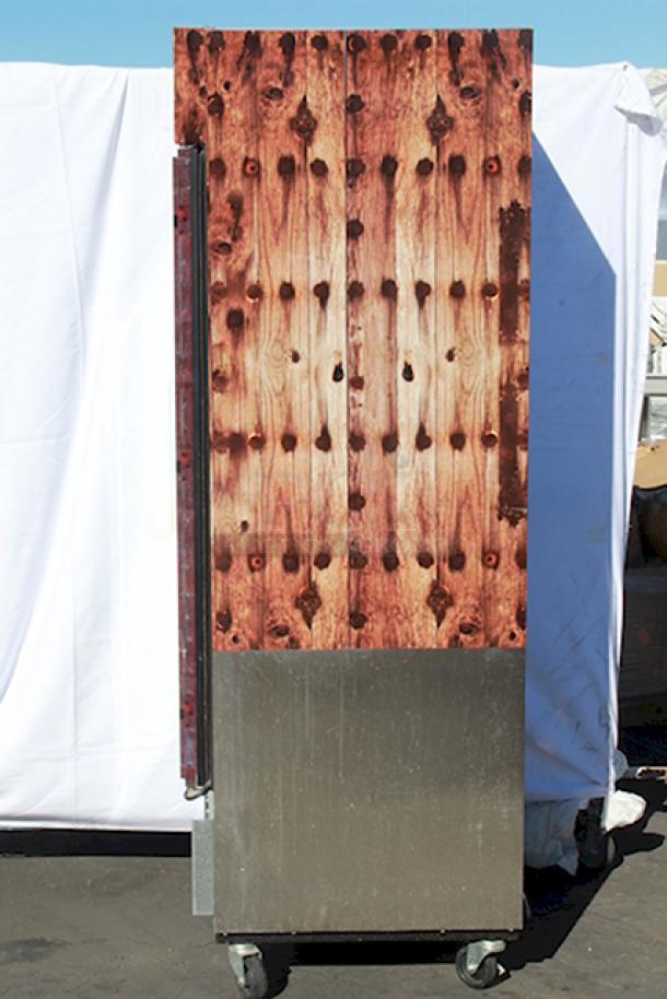 True TS-23FG~FGD01 27" Stainless Steel Glass Door Reach-In Freezer, 115v. On Commercial Casters. Tested. In working Order. S/N: 5182668. - Image 2 of 6