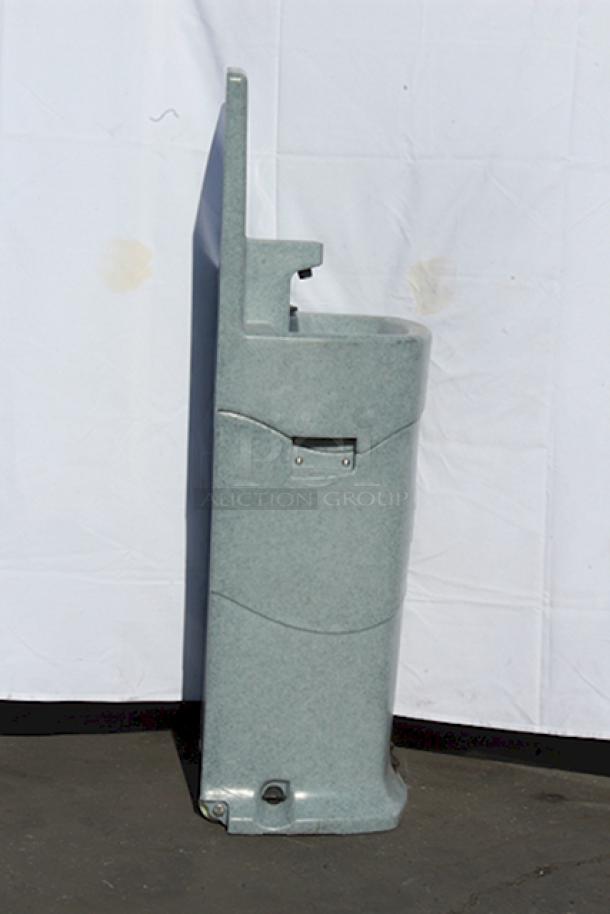BRAND NEW! Out of Original Packaging. Lavex 16 Gallon Single Mobile Hand Wash Stations. (2) units maybe missing pieces. 8x Your Bid. - Image 2 of 6