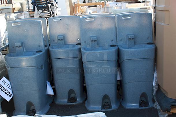 BRAND NEW! Out of Original Packaging. Lavex 16 Gallon Single Mobile Hand Wash Stations. (2) units maybe missing pieces. 8x Your Bid. - Image 6 of 6