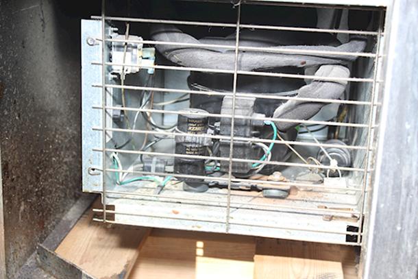 Stainless Steel Enclosed Base Commercial Workstation With Adjustable Mid-Shelf, Double Overshelf, Order TIcket Rail, (2) Nemco Strip Warmers and Delifield 225 6 Gallon Drop In Freezer. In Working Order. - Image 9 of 9