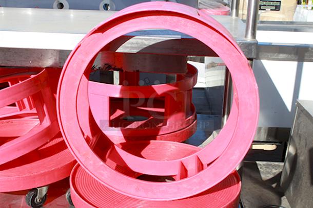 (9) 16" Keg Series Spacers and (9) 16" Keg Dolly with Casters. 18x Your Bid - Image 3 of 5