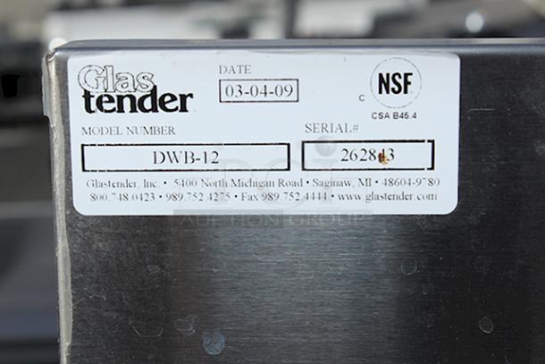 Glastender DWB-12 Underbar Dry Waste Unit 12"W X 24"D 6" Diameter Waste Chutes, Stainless Steel, Removable Top, Accommodates Rubbermaid® Slim Jim™ Trash Receptacle (Not Included), Stainless Steel Construction, No Legs (Designed To Mount To (2) Adjacent Underbar Units). 2x Your Bid - Image 5 of 5