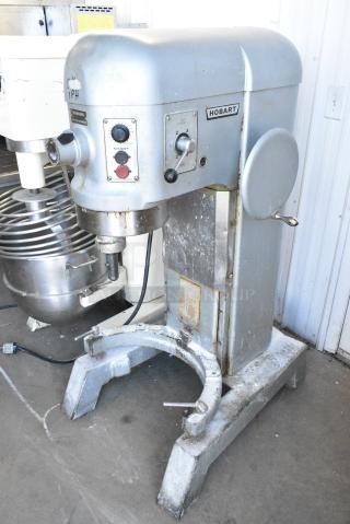 Hobart H-600T Metal Commercial Floor Style 60 Quart Planetary Dough Mixer. 230 Volts, 1 Phase.