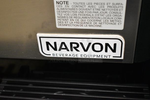 BRAND NEW SCRATCH AND DENT! Narvon 378RBD3G2 Stainless Steel Commercial Countertop 2 Hopper Refrigerated Beverage Machine. 115 Volts, 1 Phase. Tested and Working! - Image 3 of 7