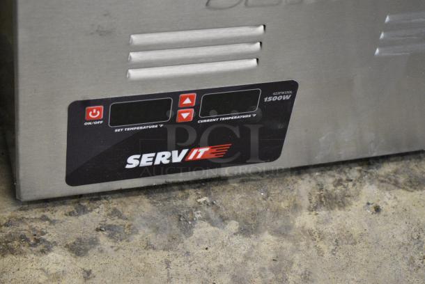 BRAND NEW SCRATCH AND DENT! ServIt 423FW150L Stainless Steel Commercial Countertop Food Warmer. 115 Volts, 1 Phase. Tested and Working! - Image 2 of 7
