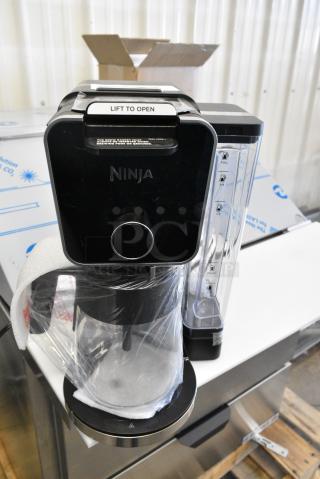 BRAND NEW SCRATCH AND DENT! Ninja Countertop Coffee Machine w/ Coffee Pot. 120 Volts, 1 Phase.