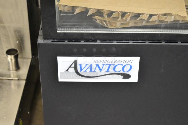 BRAND NEW SCRATCH AND DENT! Avantco 193BCF48B Metal Commercial Floor Style Deli Display Case Merchandiser. 115 Volts, 1 Phase. Tested and Working! - Image 2 of 6