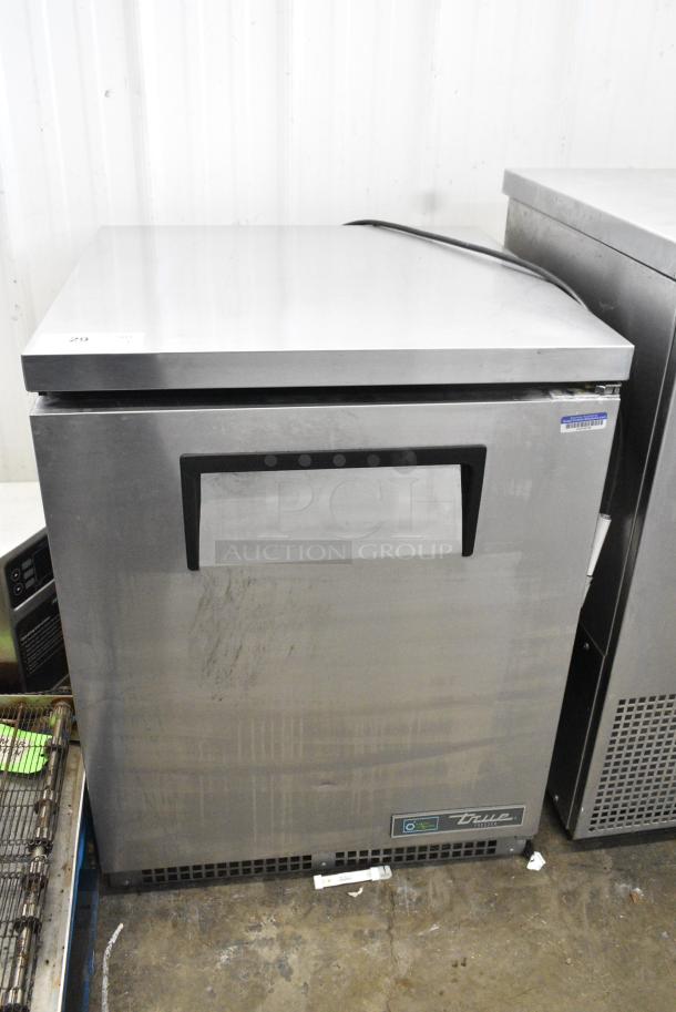 2017 True TUC-24F-HC Stainless Steel Commercial Single Door Undercounter Freezer. 115 Volts, 1 Phase. Tested and Working! - Image 1 of 6
